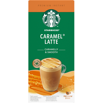 Starbucks tarbucks Caramel Latte oploskoffie bij Jumbo