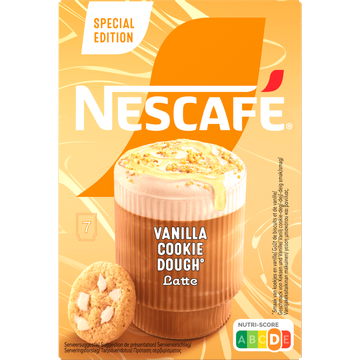 Nescafe escafe Vanilla Cookie Dough Latte Special Edition 7 stuks bij Jumbo