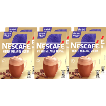 Nescafe escafe Wiener Melange Mocha 6 x 8 Zakjes bij Jumbo