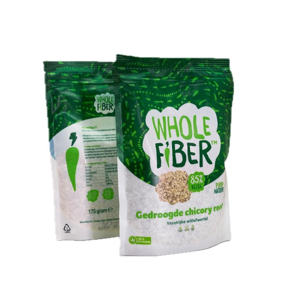 Wholefiber Whole fiber chicoryroot gedroogd