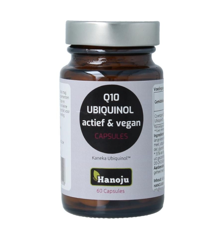 Hanoju Ubiquinol kaneka actief & vegan