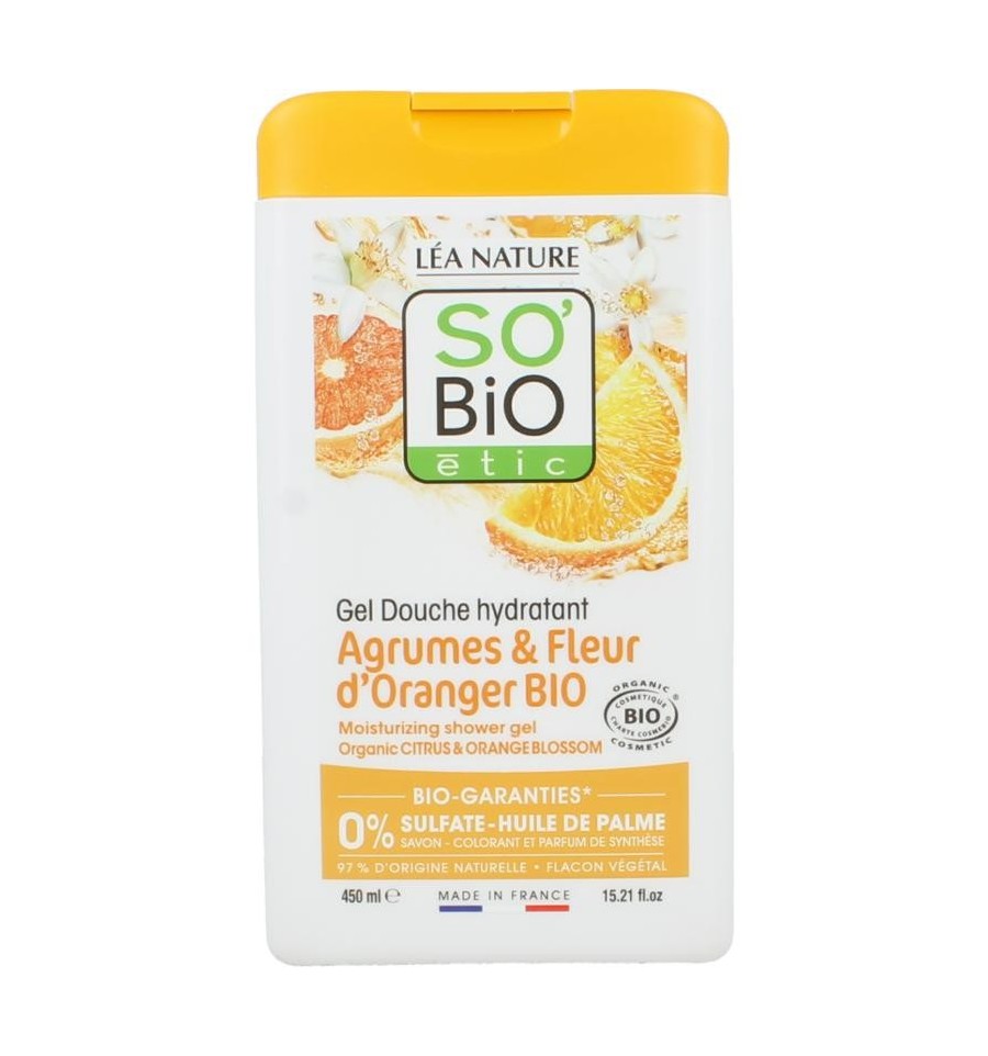 So Bio Etic Showergel citroen orange blossom