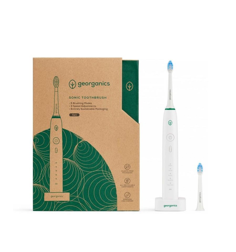 Georganics Sonic toothbrush set