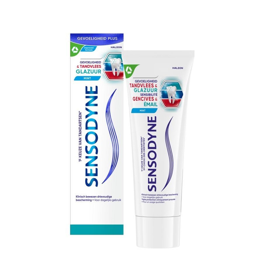 Sensodyne Tandpasta sensitive tandvlees & glazuur