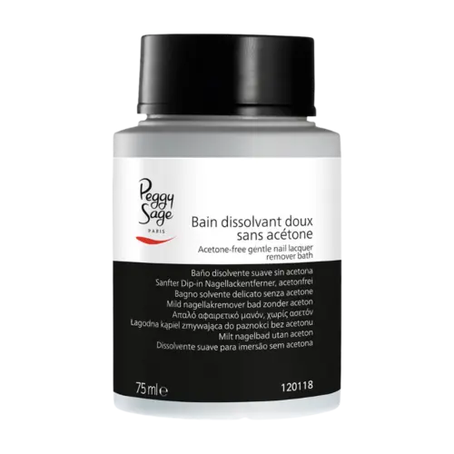Peggy Sage Acetone-Free Gentle Nail Lacquer Remover Bath 75ml