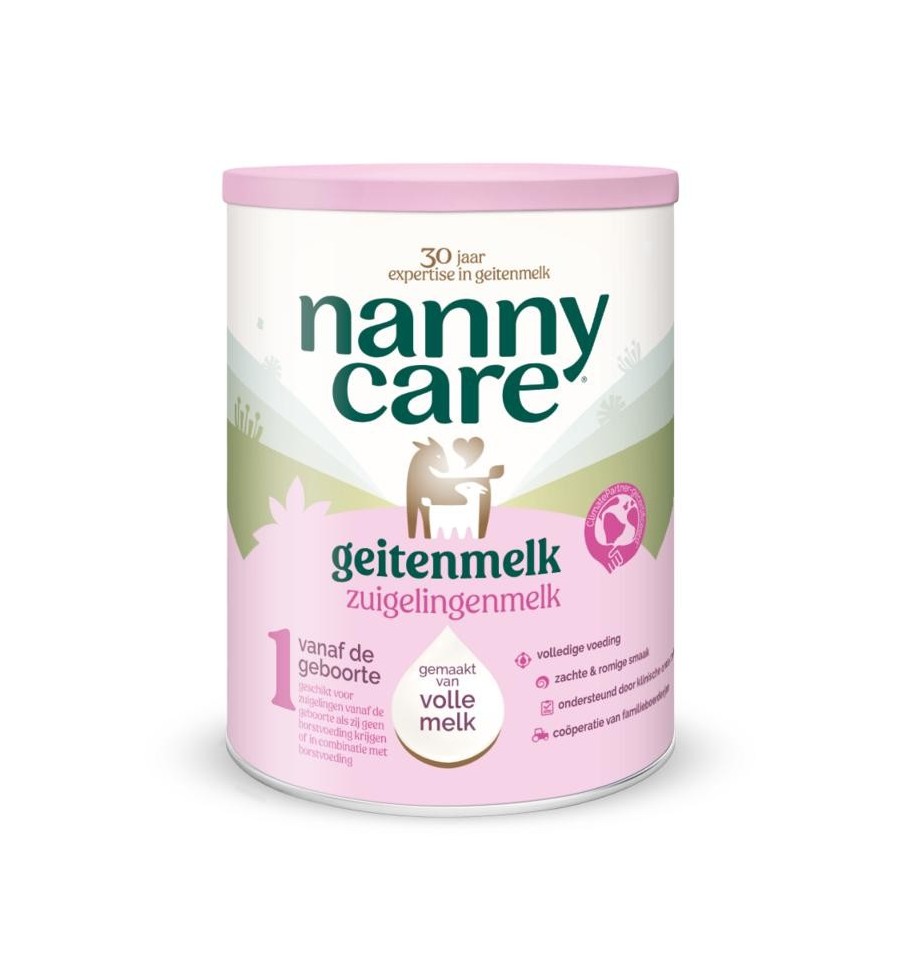 Nannycare Zuigelingenmelk geitenmelk 1