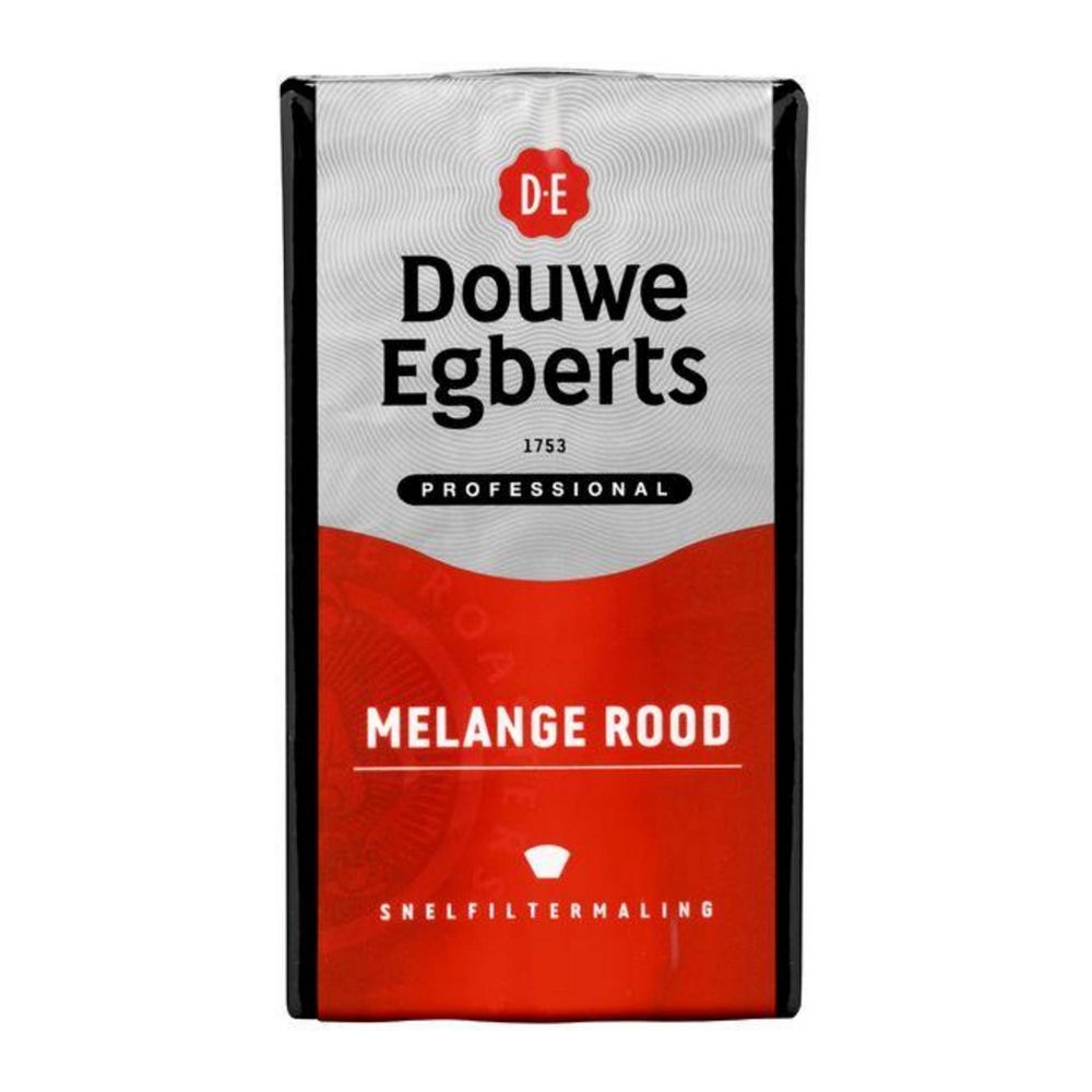 Douwe Egberts Melange Rood Snelfilter 6x 500 gr.
