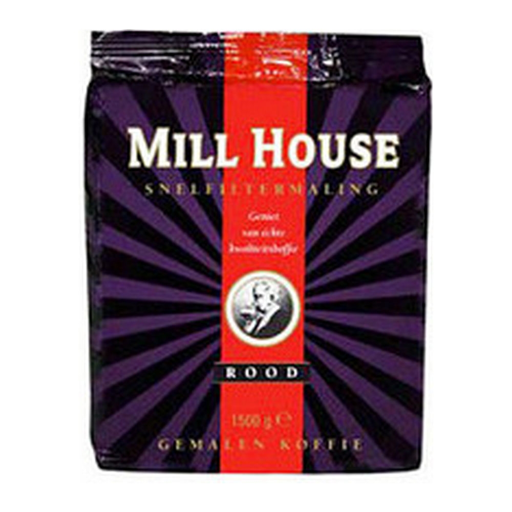 Millhouse | Rood snelfilter | Doos 4 x 1,5 kg