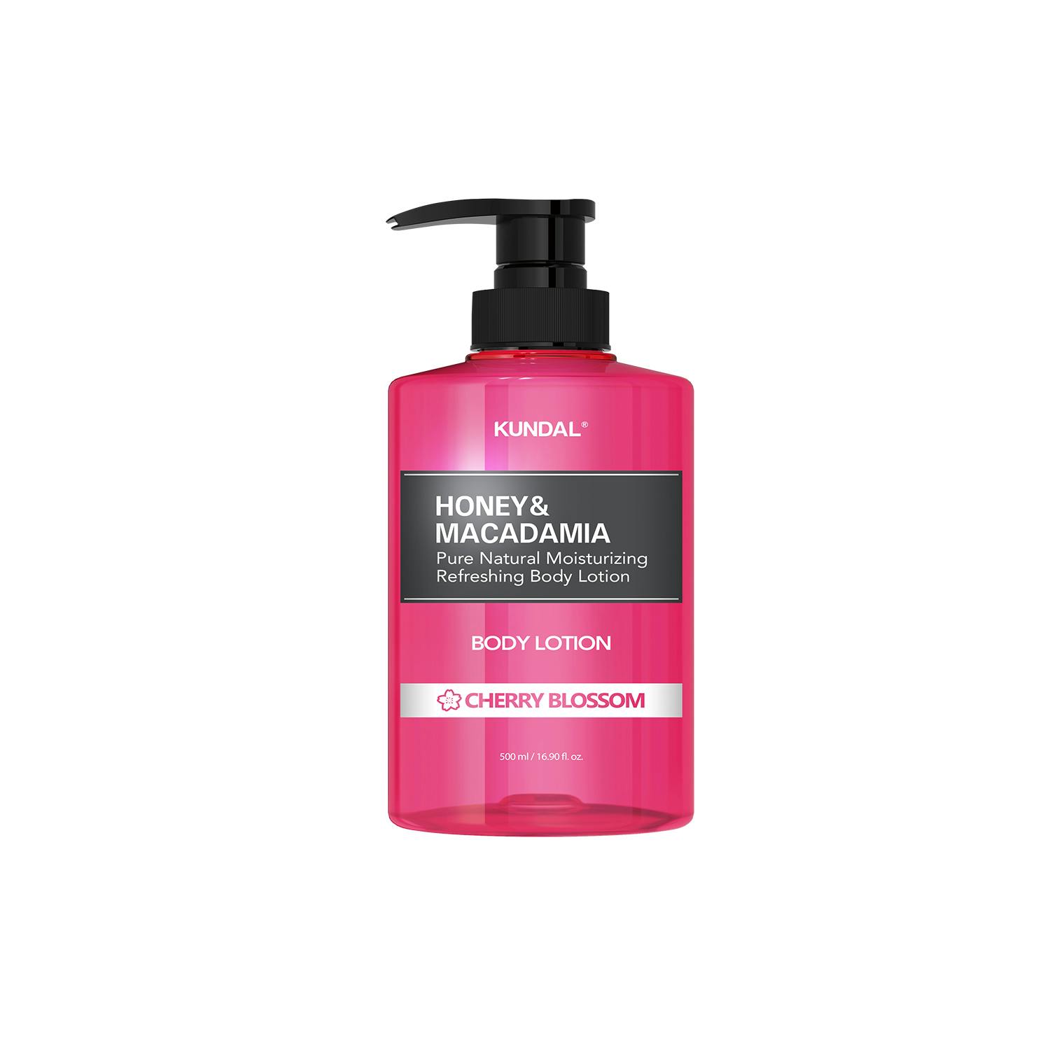 Kundal Honey & Macadamia Pure Body Lotion Cherry Blossom 500 ml