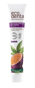 Ecodenta Tandpasta whitening passion fruit with enzymes 75ML