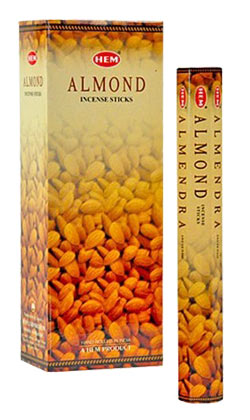 LalaShops HEM Almond Wierook (pakje a 20 stokjes)