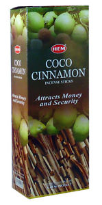LalaShops HEM Coco Cinnamon Wierook (pakje á 20 stokjes)
