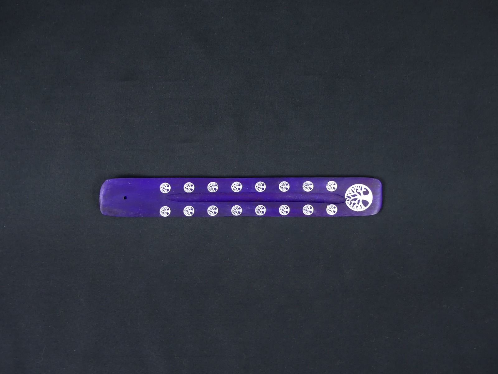 LalaShops Wierook Brander - Wierook Houder - Plankje Violet Paars - Boom