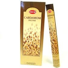 LalaShops HEM Wierook - Cardamom - Slof / Voordeelbox (6 Pakjes / 120 stokjes)