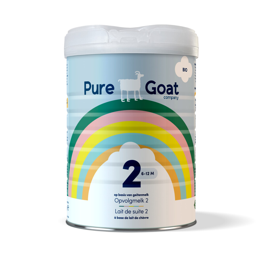 Pure Goat 6x  Geitenmelk 2 Opvolgmelk 800 gr