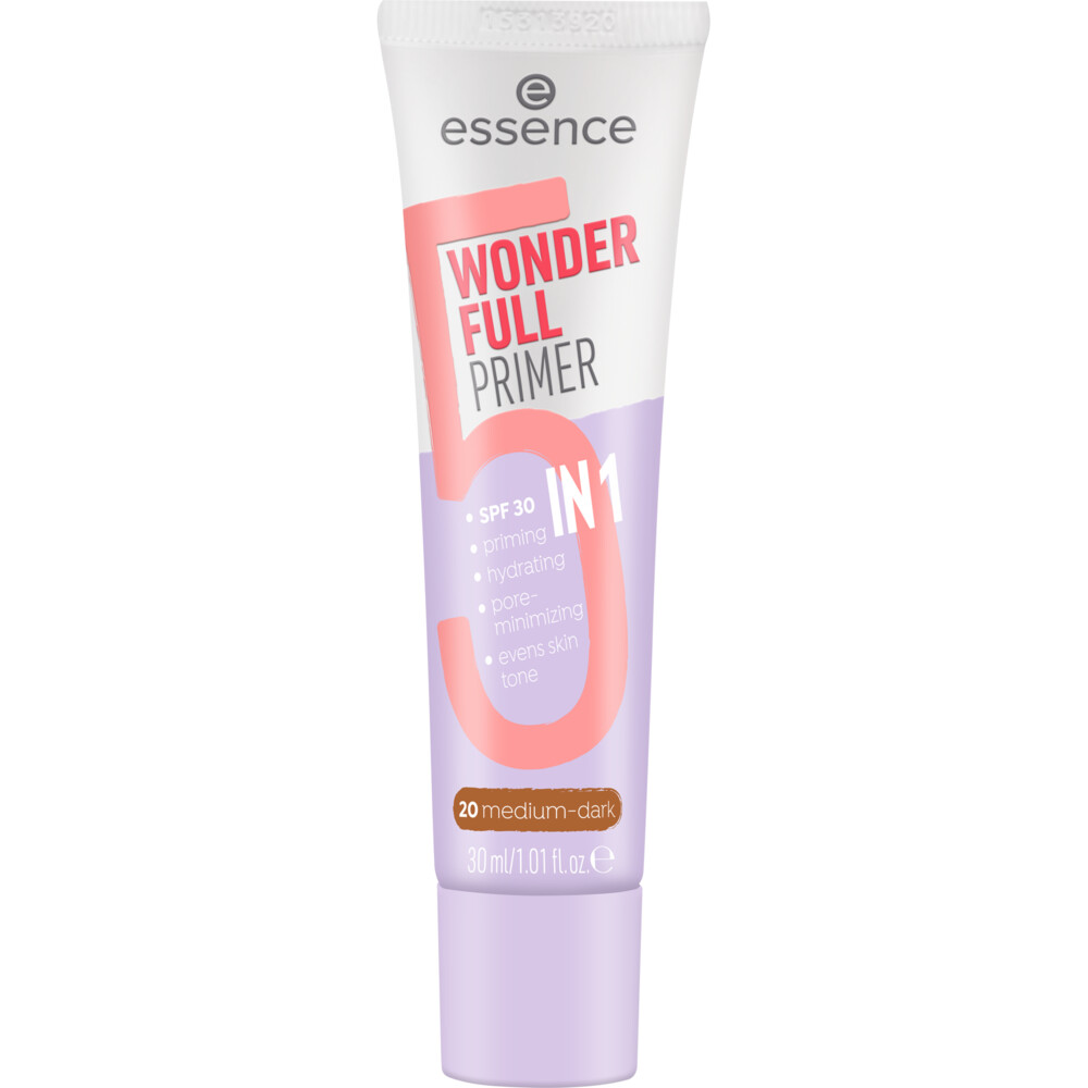 Essence Wonder Full Primer 5 In 1 20 Medium-Dark 30 ml