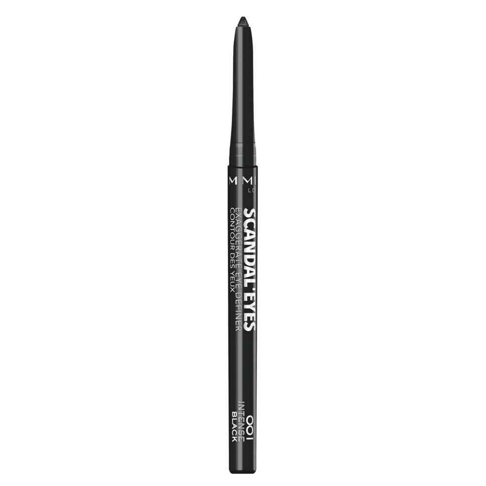 Rimmel 3x  Exaggerate Eye Definer Eyeliner 001 Black 1 gr