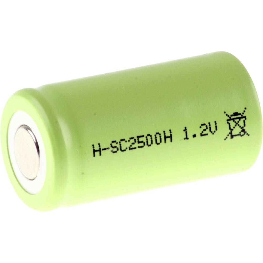 Mexcel Speciale oplaadbare batterij Sub-C NiMH 1.2 V 2500 mAh