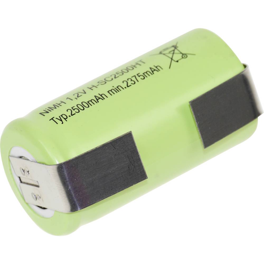 Mexcel Speciale oplaadbare batterij Sub-C NiMH 1.2 V 2500 mAh