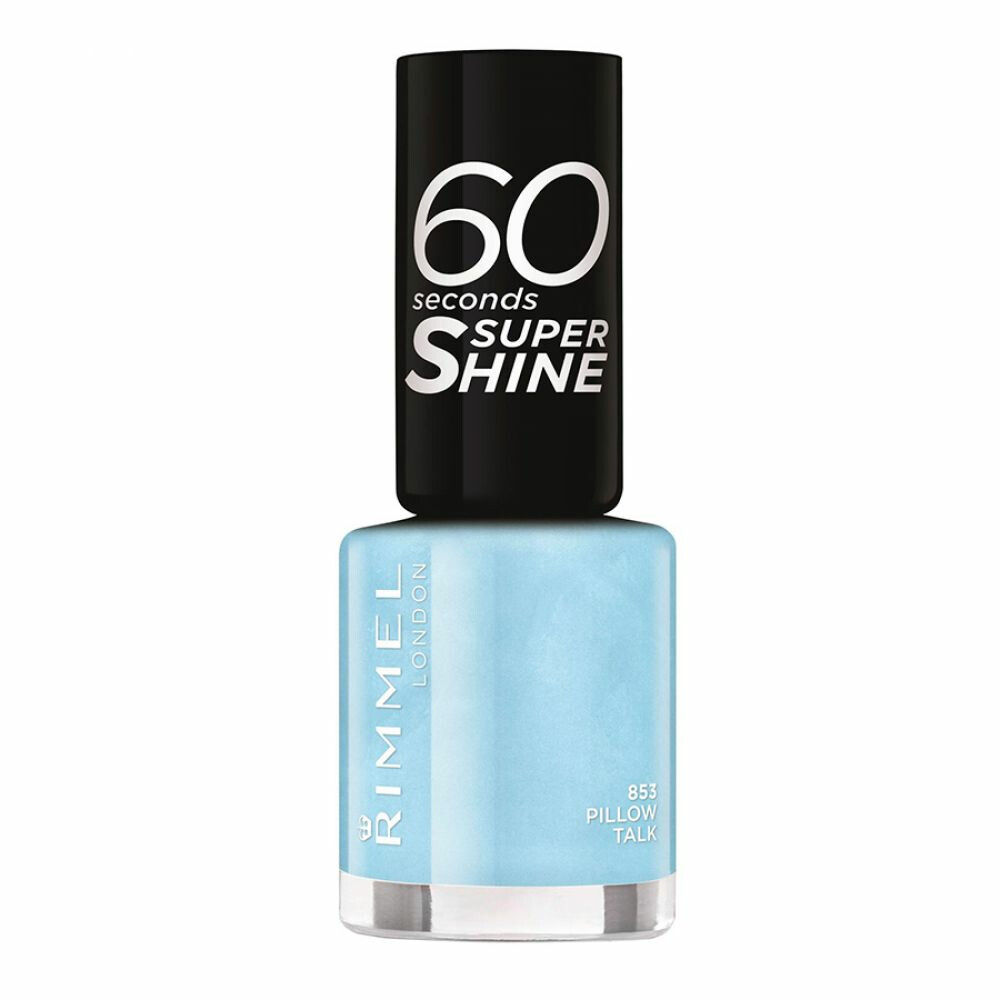 Rimmel 3x  60 Seconds Supershine Nagellak 853 Pillow Talk 8 ml