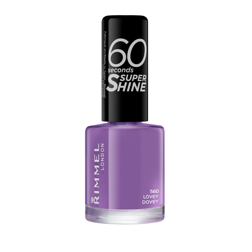 Rimmel 3x  Nagellak 60 Seconds SuperShine 560 Love Dovey 8 ml