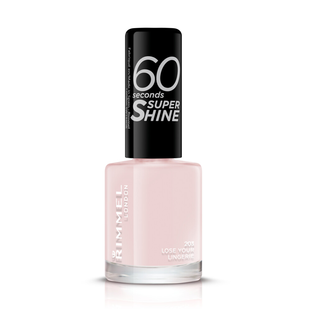 Rimmel 3x  Nagellak 60 Seconds SuperShine 203 Lose Your Lingerie 8 ml