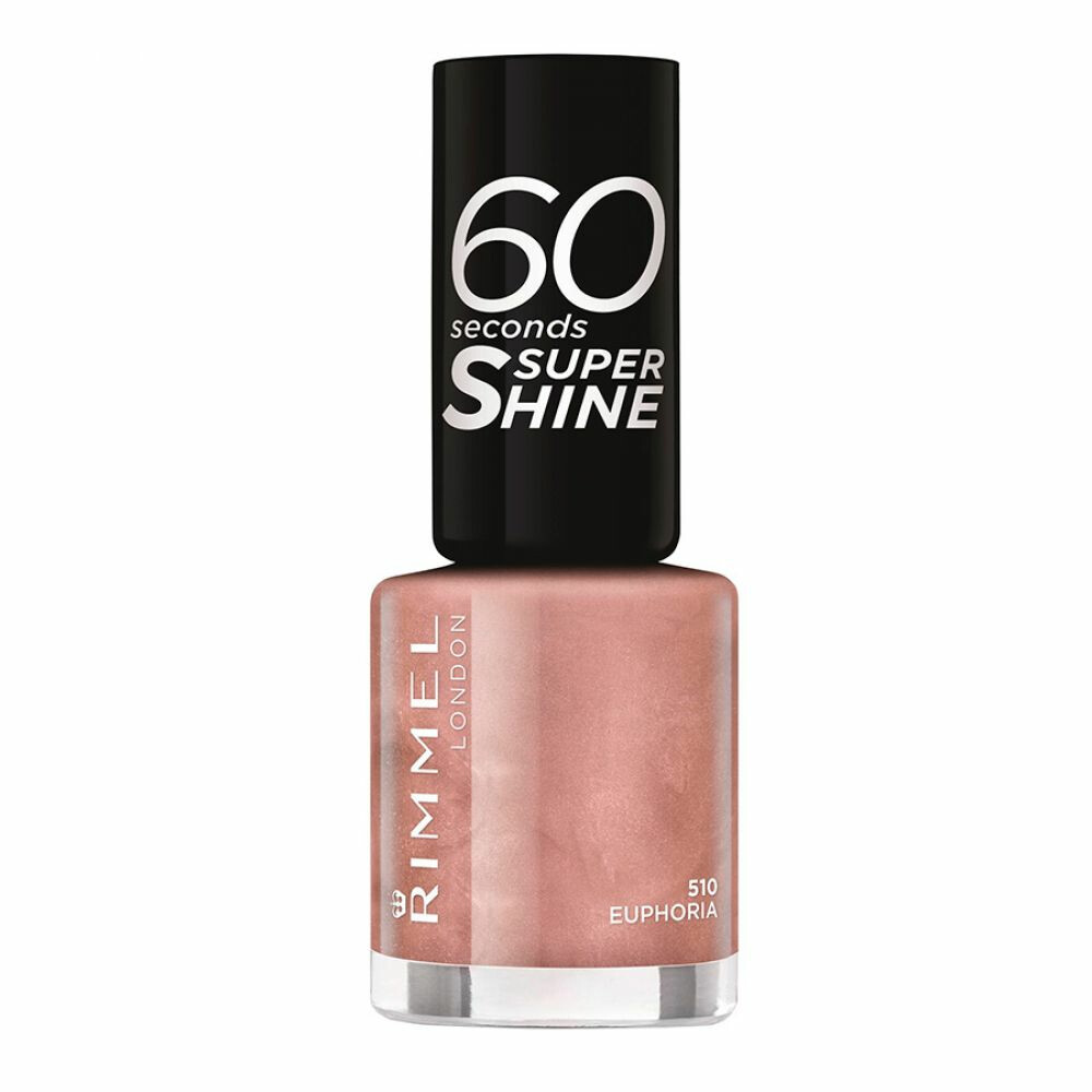 Rimmel 3x  60 Seconds Supershine Nagellak 510 Euphoria 8 ml