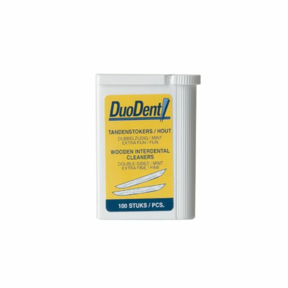 Duodent 2x  Houten Tandenstokers 580 100 stuks