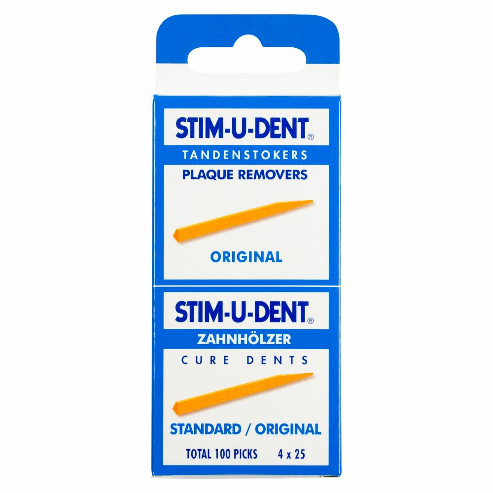 Stim-U-Dent 3x  Tandenstokers Original 100 stuks