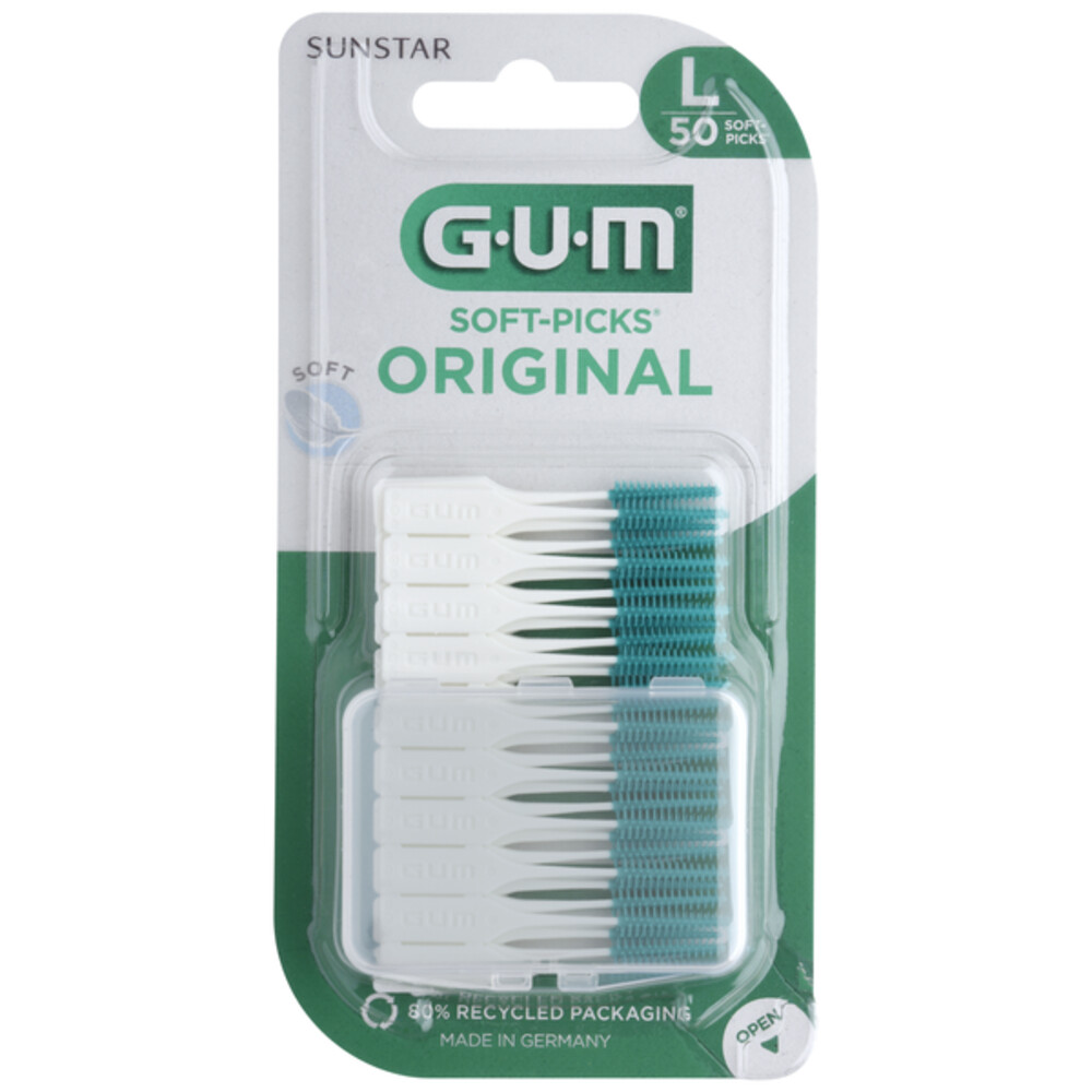 GUM 3x  Soft-Picks Original Large 50 stuks