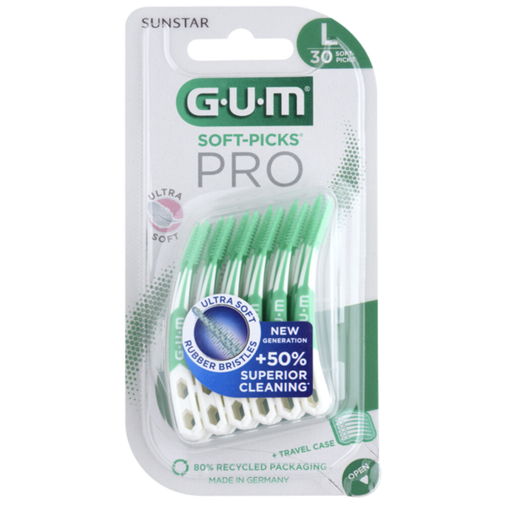 GUM 3x  Soft-Picks PRO Large 30 stuks