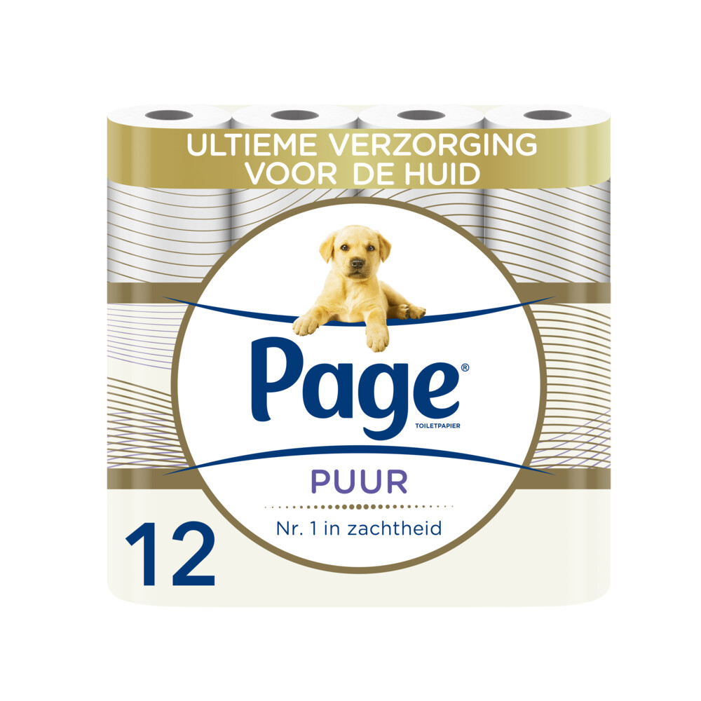 Page 3x  Toiletpapier Puur 3-laags 4 stuks