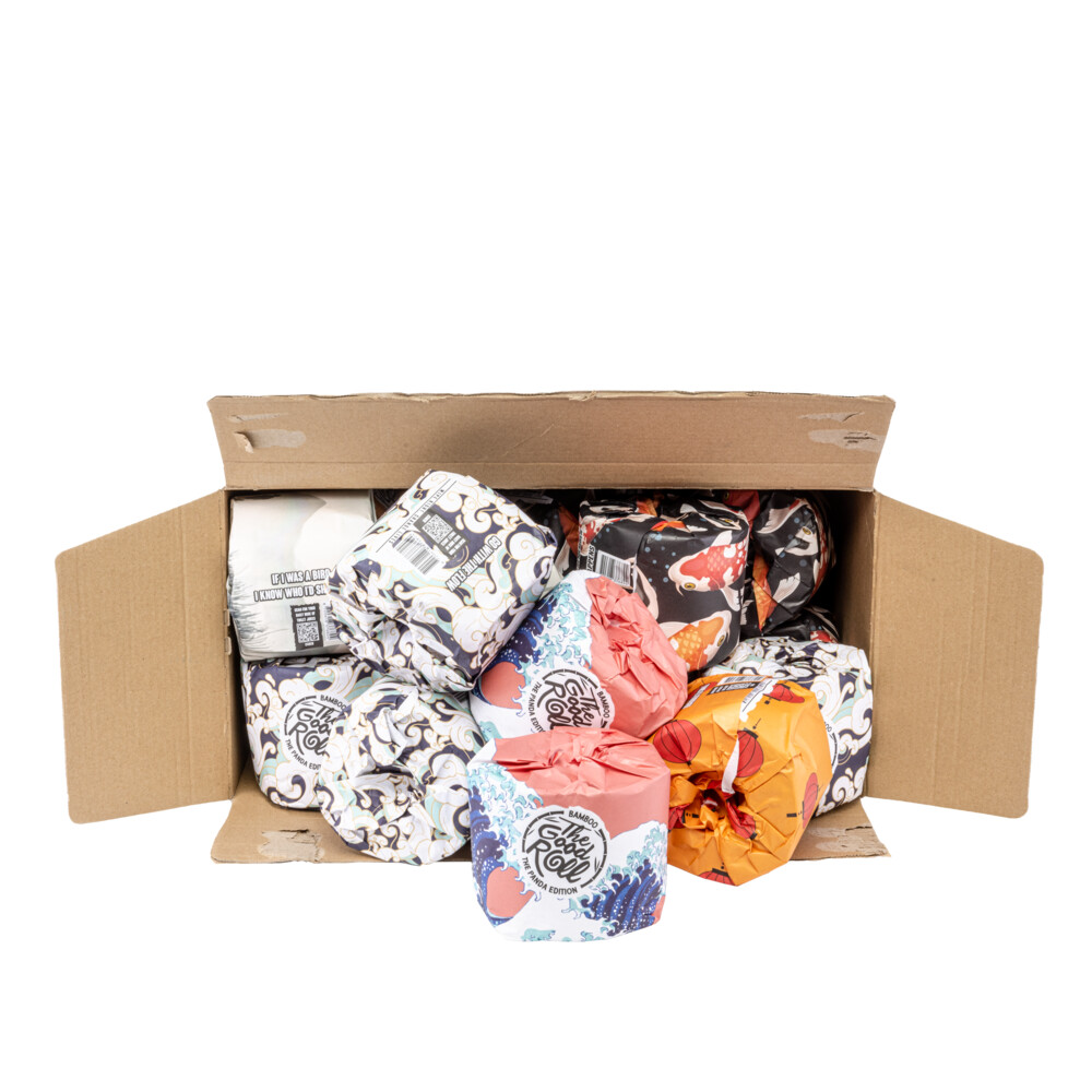 The Good Roll Toiletpapier Bamboe Panda Edition 24 stuks