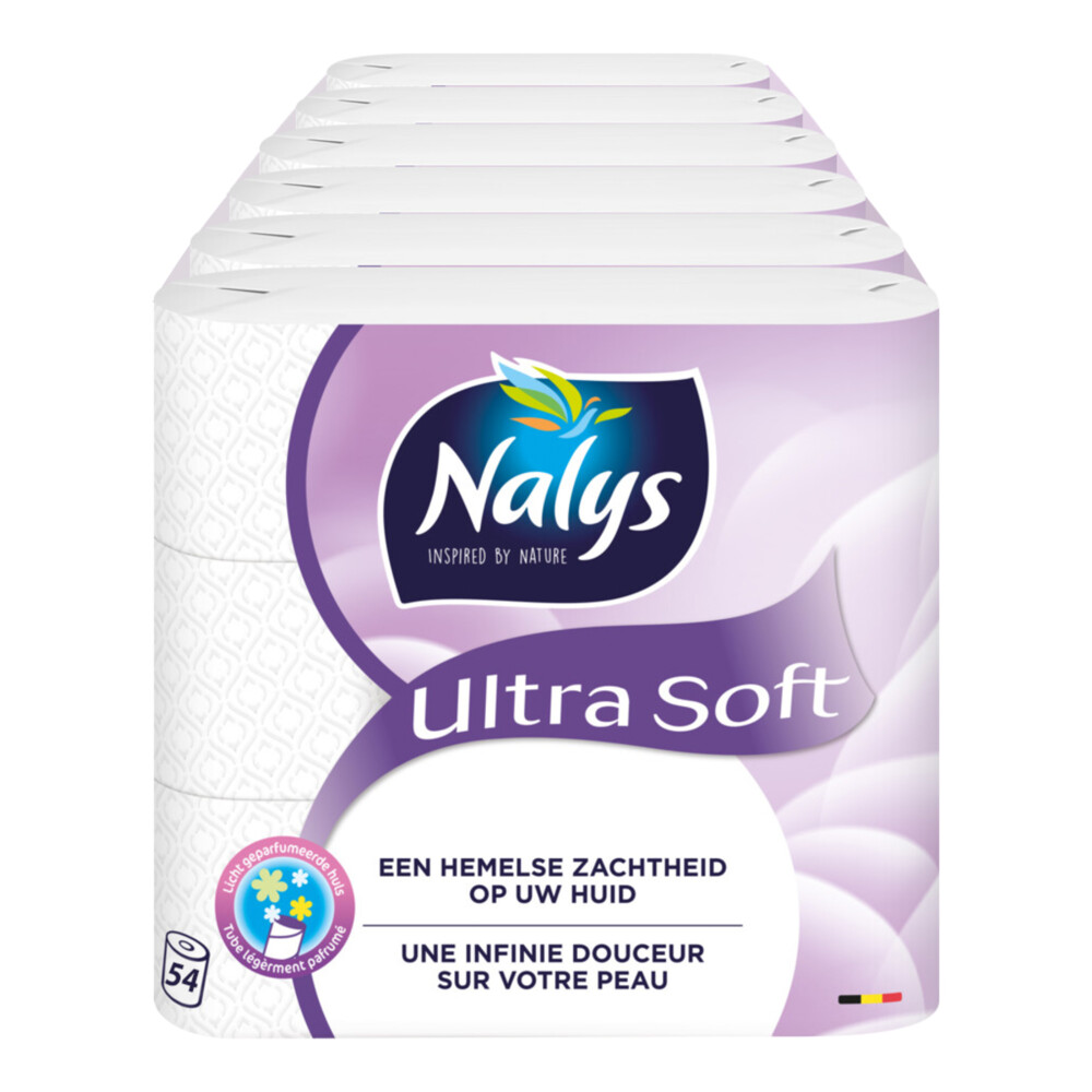 Nalys 3x  Ultra Soft Toiletpapier 2-laags 18 stuks