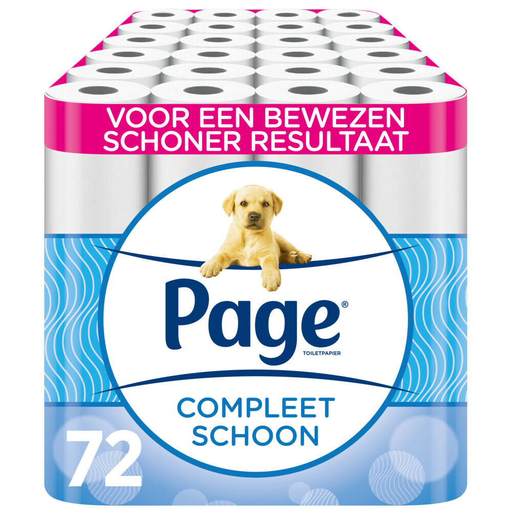 Page 3x  Toiletpapier Compleet Schoon 2-laags 24 stuks