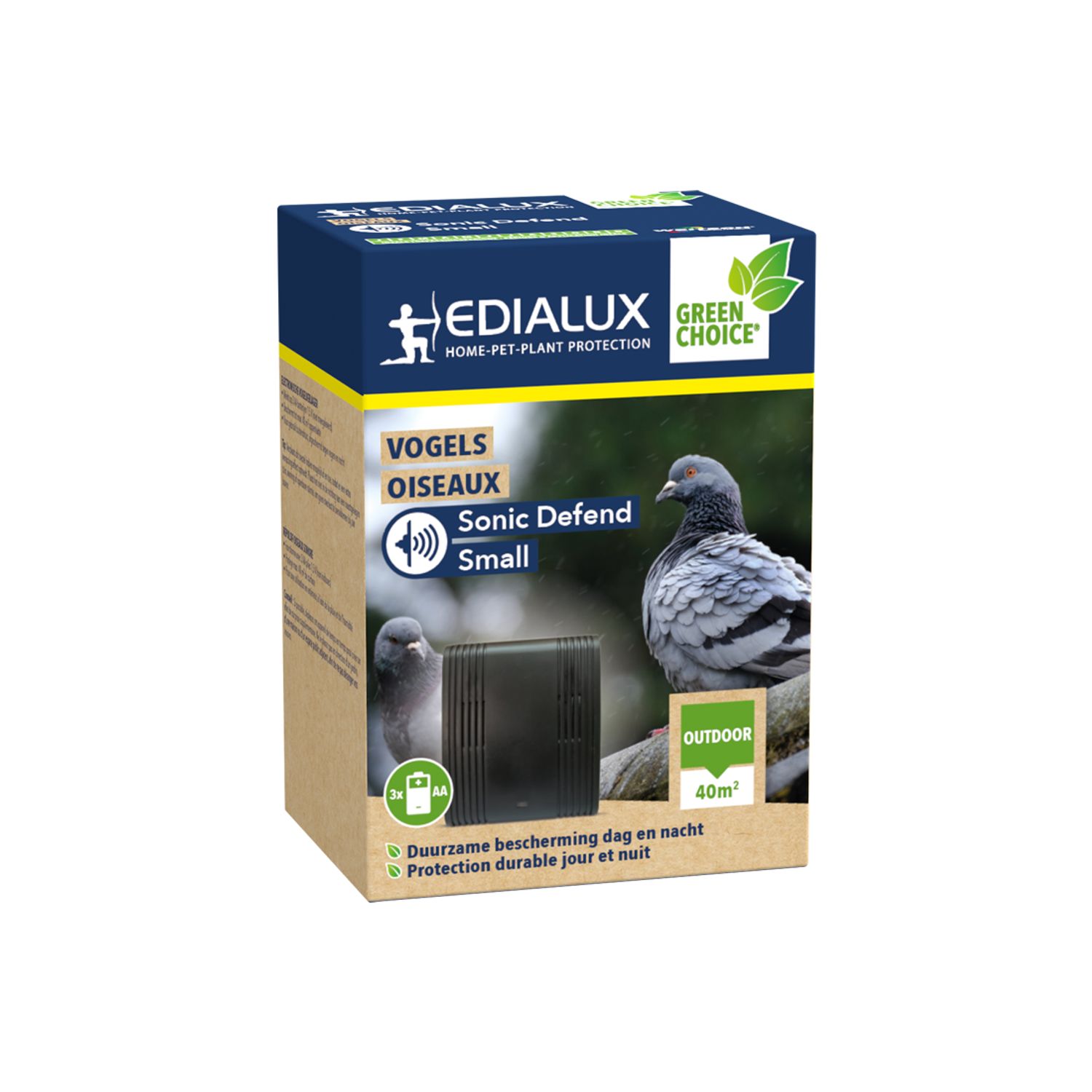 Edialux Vogelafweermiddel Sonic Defend Small 1 Stk