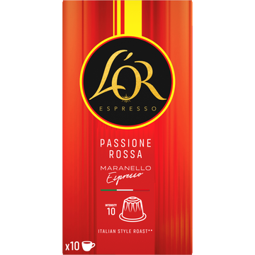 L'or 'OR Passione Rossa Maranello Expresso Capsules 52 g bij Jumbo
