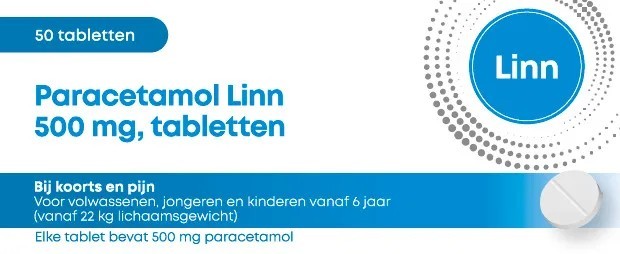 Linn Paracetamol  500mg 50 Tabletten