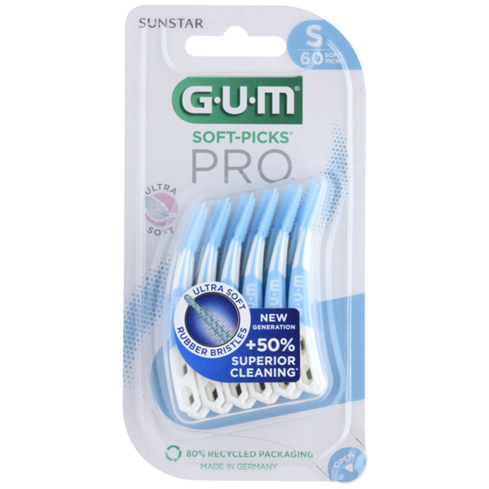 GUM 1+1 gratis:  Soft-Picks Pro Small 60 stuks