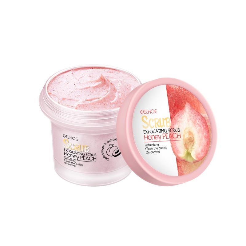 Beauty Makeup Station Honey Peach Body Scrub voor diepe reiniging en exfoliatie
