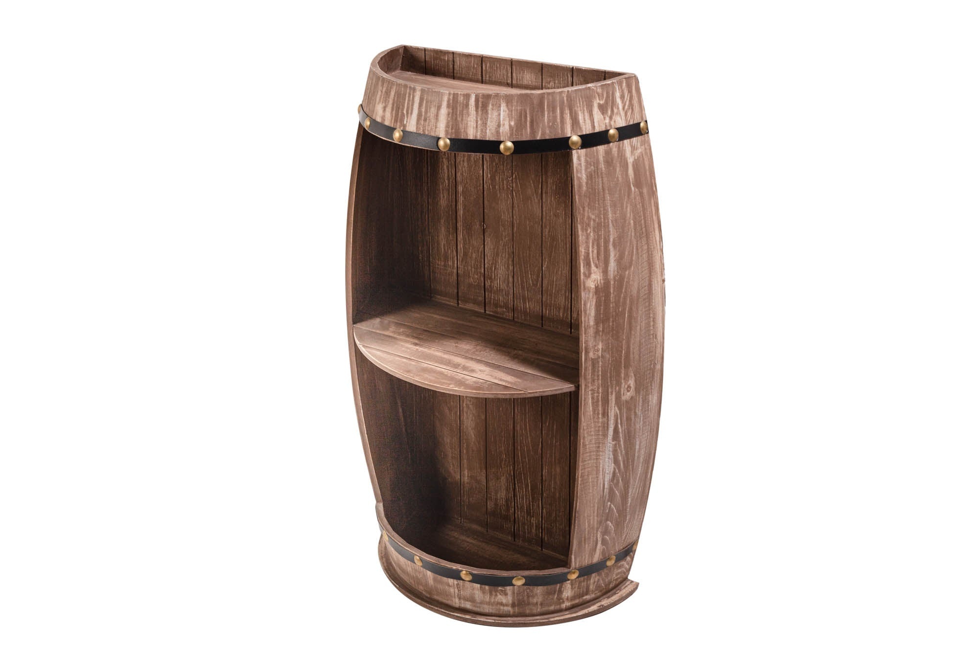 Invicta Interior Wijnrek half BODEGA 80cm massief dennenhout - 40074