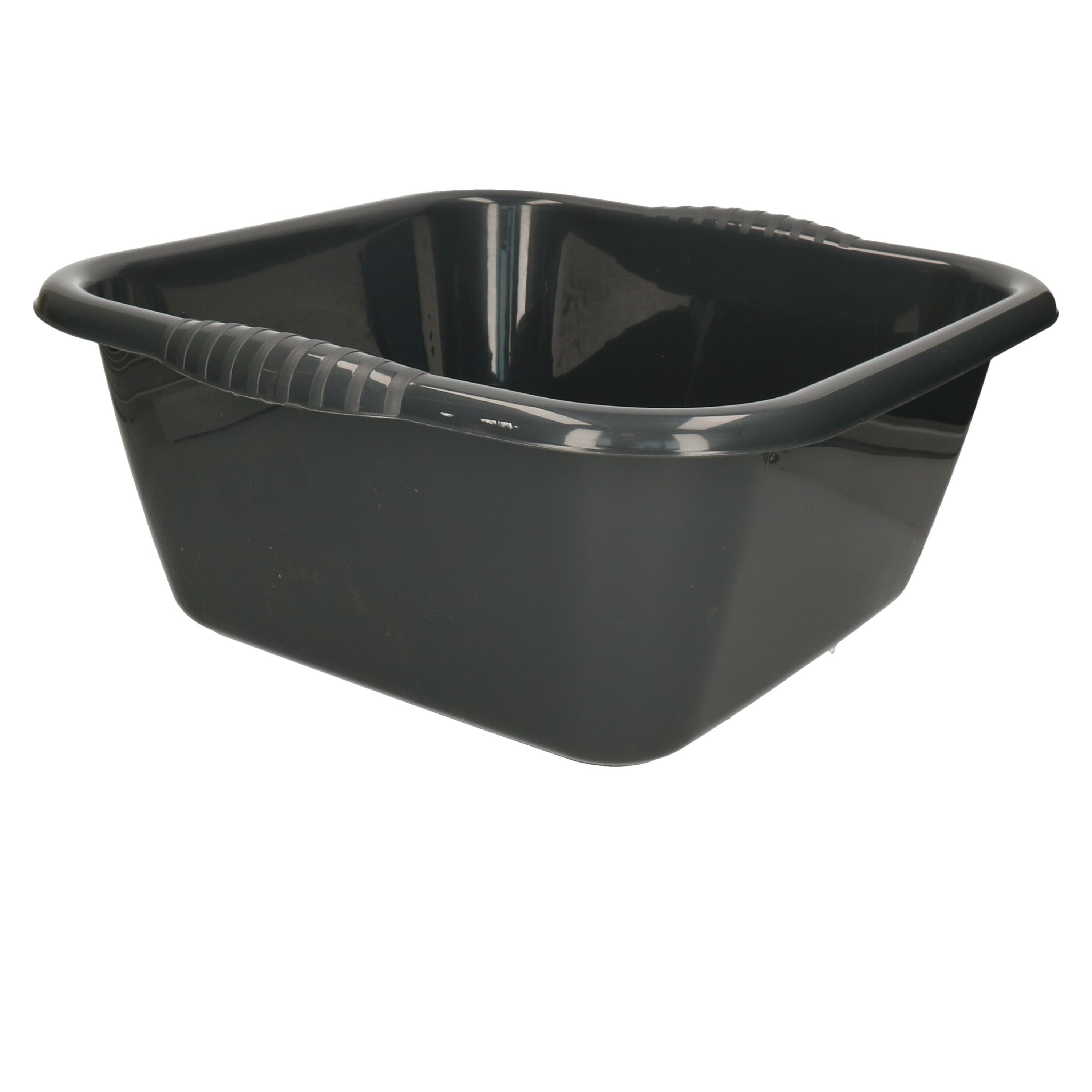 PlasticForte Afwasbak teil - 20 liter - antraciet - kunststof - x 42,5 x 16 cm -