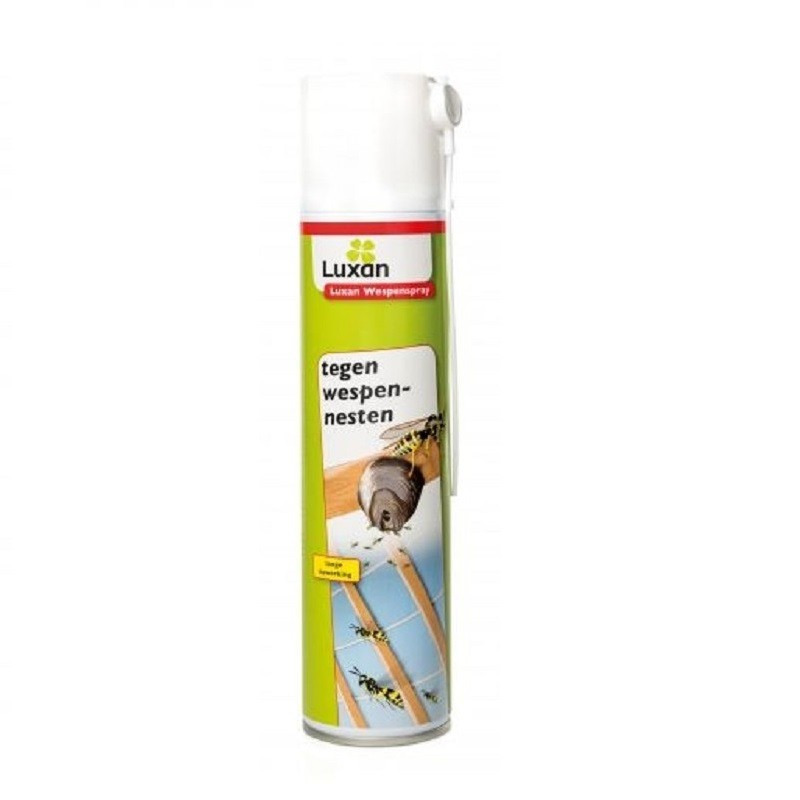 Merkloos Wespenspray - 2x - 400 ml - spuitbus - insectenspray tegen wespen -