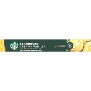 Starbucks tarbucks by Nespresso Creamy Vanilla 10 Koffiecups bij Jumbo