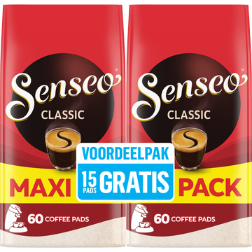 Senseo enseo Classic Maxi Pack 60 Coffee Pads bij Jumbo