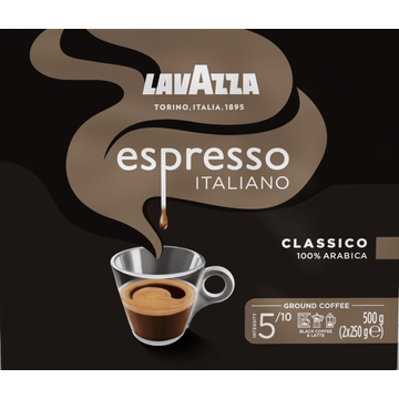 Lavazza avazza Espresso Italiano Classico Ground Coffee 500g bij Jumbo