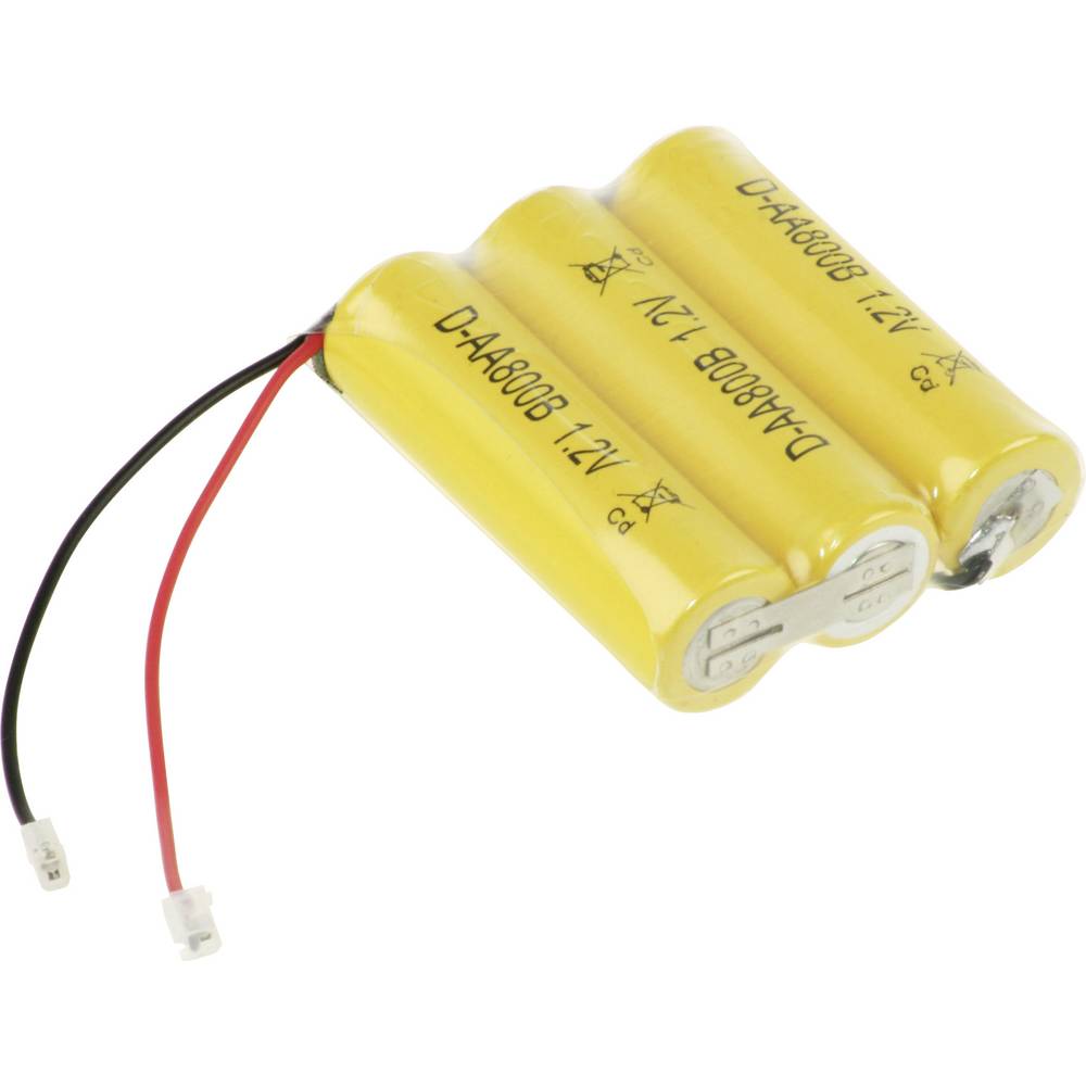 Mexcel Reihe F1x3 Accupack Batterijgrootte: AA (penlite) Stekker NiCd 3.6 V 800 mAh