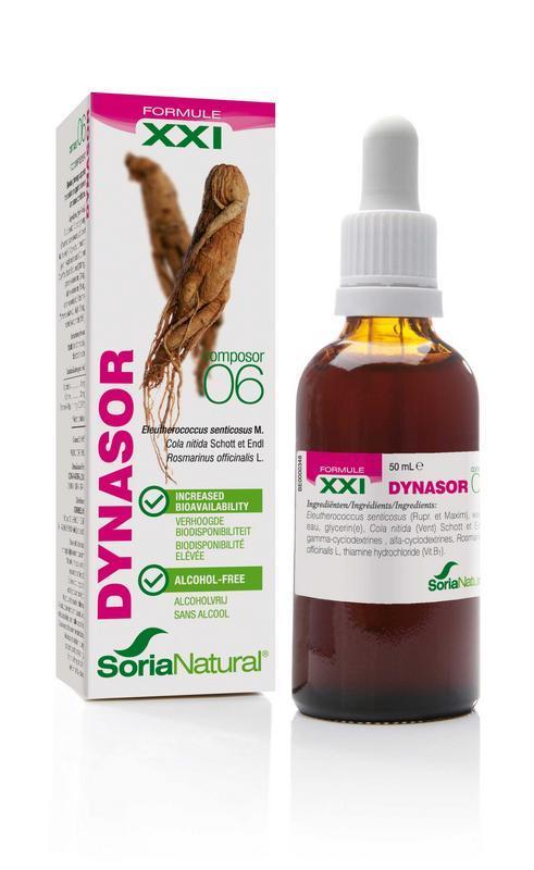 Soria Natural Composor 6 dynasor xxi eleutherococcus sentic max 50 ML