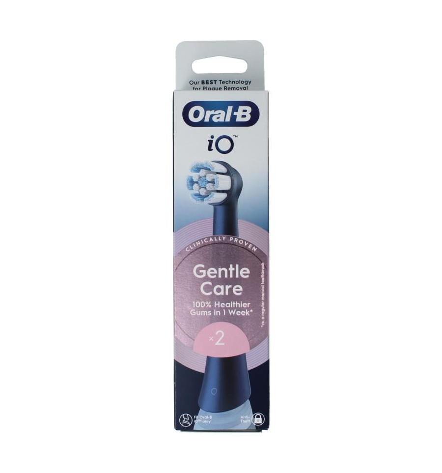 Oral B Opzetborstel IO gentle care zwart
