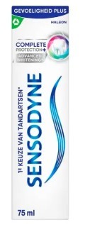 Sensodyne Complete protection+ advanced whitening tandpasta 75ML